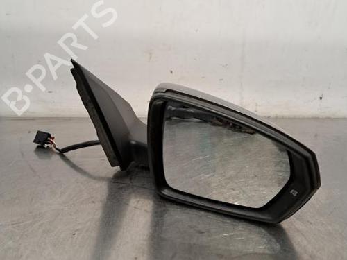 Right mirror VW POLO VI (AW1, BZ1, AE1) 1.6 TDI | BP23600000C27 