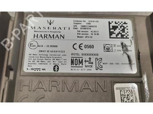 Display monitor MASERATI LEVANTE SUV (M161) 3.0 S Q4 | BP23624593C48 