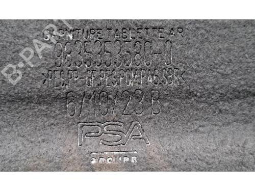 Rear parcel shelf PEUGEOT 308 III (FB_, FH_, FP_, F3_, FM_) e-308 (FMZKWZ) | BP29317968C85 