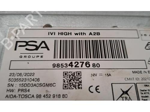 Radio PEUGEOT 308 III (FB_, FH_, FP_, F3_, FM_) PureTech 130 (FPHNSL, FPHNST) | BP26968083E6 
