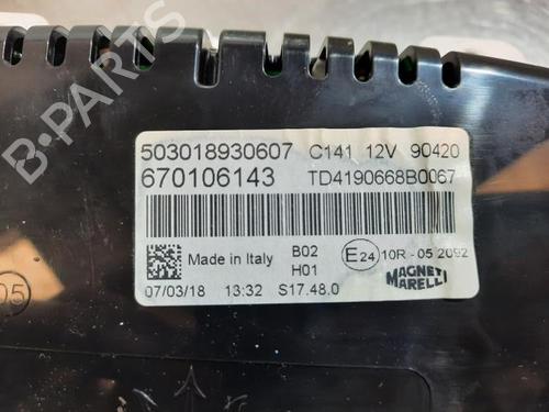 Instrument cluster MASERATI QUATTROPORTE VI 3.0 S Q4 | BP30582668C47 