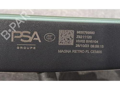 Rear mirror PEUGEOT 308 III (FB_, FH_, FP_, F3_, FM_) Hybrid 225 (F3DGYT, F3DGNH) | BP29493700I6 