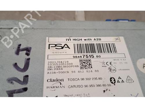 Radio PEUGEOT 308 III (FB_, FH_, FP_, F3_, FM_) Hybrid 225 (F3DGYT, F3DGNH) | BP24533878E6 