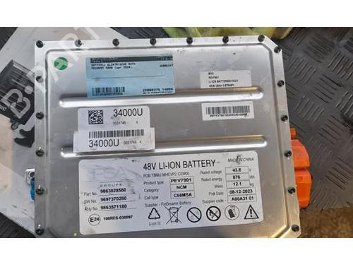 Batteri Batteri PEUGEOT 5008 II (MC_, MJ_, MR_, M4_) 1.2 Hybrid 136 (MRHPYC) (136 hp) 32847172 32847172