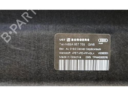 Rear parcel shelf AUDI Q4 E-TRON SUV (F4B) 35 | BP34117861C85  - Image 5
