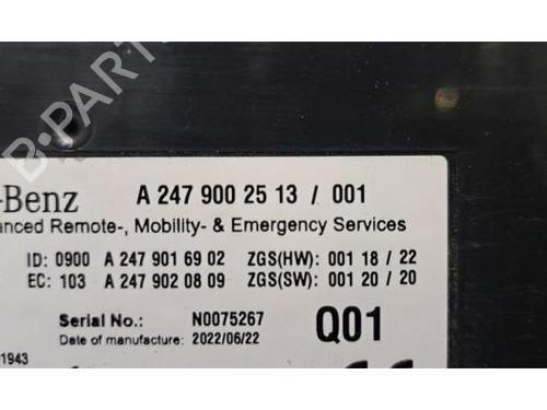 Electronic module MERCEDES-BENZ SPRINTER 3,5-t Van (B907, B910) 315 CDI RWD (907.631, 907.633, 907.635, 907.637) | BP37479449M83 - Image 2