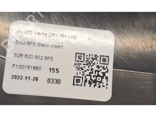 Luftventilen AUDI A1 Sportback (GBA) 30 TFSI | BP39453218I21 - Image 6