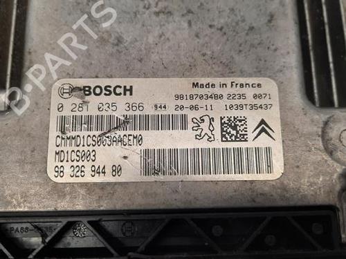 Engine control unit (ECU) CITROËN GRAND C4 SPACETOURER (3A_, 3E_) 1.5 BlueHDi 130 | BP23590558M57 