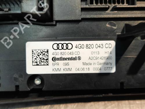 Climate control AUDI A6 C7 Avant (4G5, 4GD) 3.0 TDI quattro | BP11727392I5 