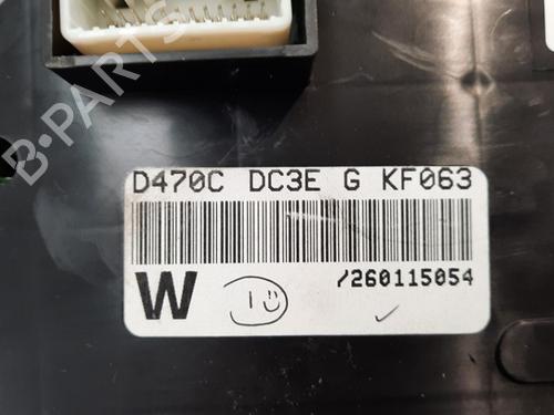 Instrument cluster MAZDA 2 Hatchback (DL, DJ) 1.5 SKYACTIV-G | BP10870076C47 