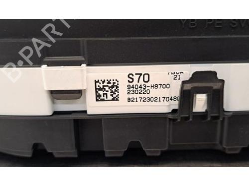 Instrument cluster KIA RIO IV (YB, SC, FB) 1.0 T-GDI 100 | BP30381683C47 