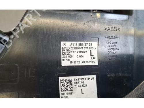 Left taillight MERCEDES-BENZ CLA (C118) CLA 180 (118.384) | BP37861842C34 - Image 4