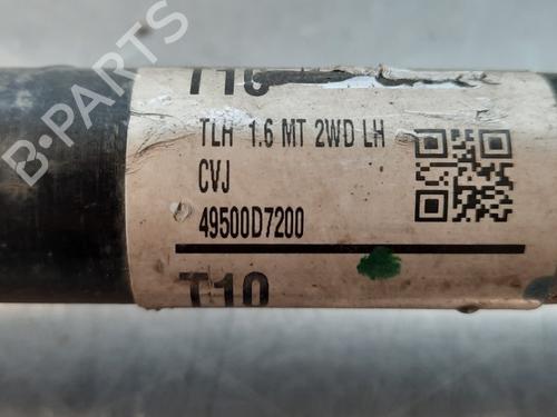 Left front driveshaft KIA SPORTAGE IV (QL, QLE) 1.6 GDI | BP15041076M38 