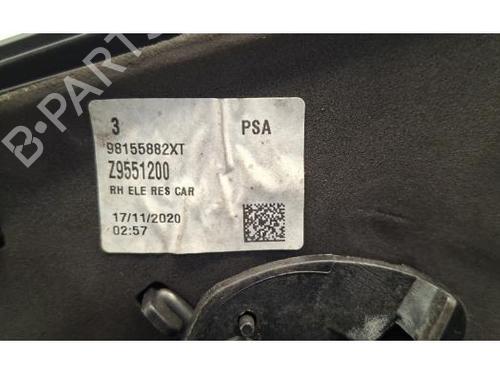 Right mirror PEUGEOT EXPERT Van (V_) 1.5 BlueHDi 120 | BP31241566C27 