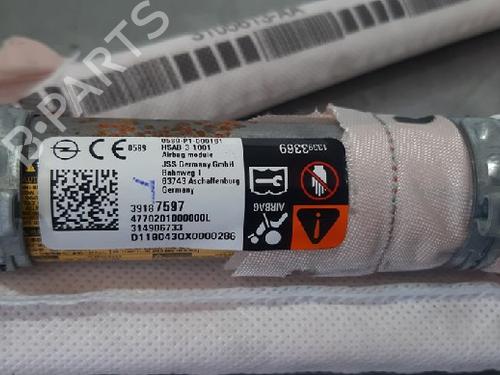Left curtain airbag OPEL ASTRA K (B16) 1.0 Turbo (68) | BP10872677C11 