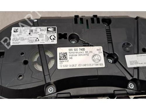 Instrument cluster SKODA KAROQ (NU7, ND7) 1.5 TSI | BP29524220C47