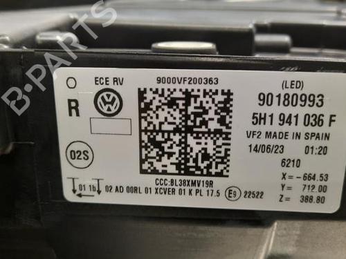 Right headlight VW GOLF VIII (CD1, DA1) 2.0 TDI GTD | BP34198314C29 - Image 4