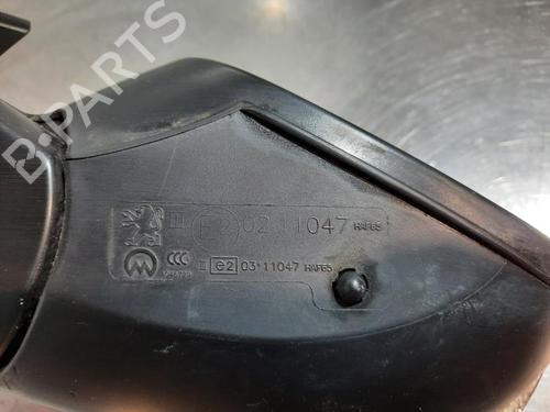 Right mirror PEUGEOT 208 I (CA_, CC_) 1.5 BlueHDI 100 | BP23609403C27