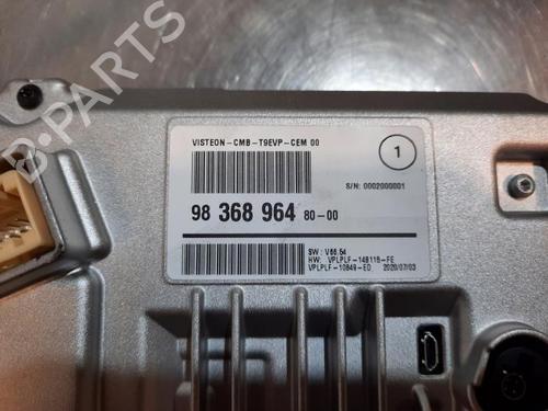 Instrument cluster PEUGEOT 308 II (LB_, LP_, LW_, LH_, L3_) 1.5 BlueHDI 100 | BP23607799C47 