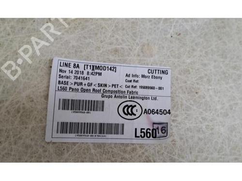 Interior roof LAND ROVER RANGE ROVER VELAR (L560) 3.0 D300 SDV6 4x4 | BP28092235I12 