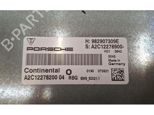 Engine control unit (ECU) PORSCHE 718 BOXSTER (982) 2.0 T (982320, 982321, 982350, 982351) | BP39754845M57 - Image 5