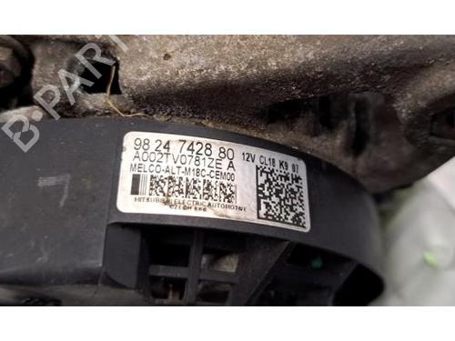 Alternator PEUGEOT PARTNER Box Body/MPV (K9) 1.5 BlueHDi 100 | BP29379333M7 