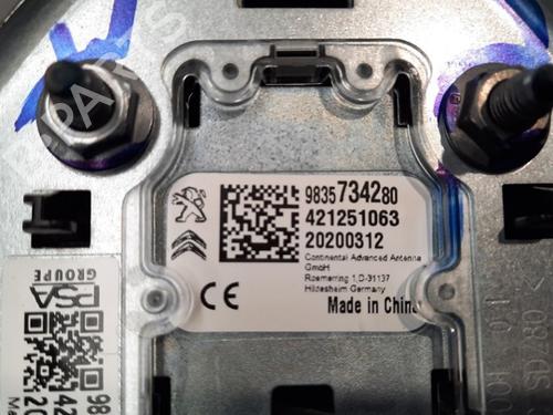 Antenna/Base CITROËN C4 III (BA_, BB_, BC_) BLUEHDI 110 (BBYHSA) | BP15024920C140 