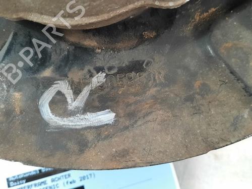Right front steering knuckle RENAULT SCÉNIC IV (J9_) 1.5 dCi 110 | BP10899431M26 