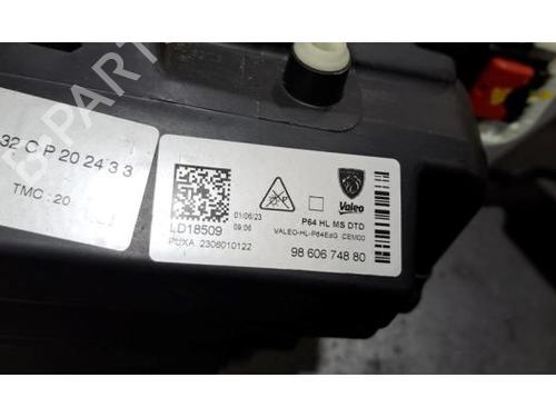 Full front PEUGEOT 308 III (FB_, FH_, FP_, F3_, FM_) PureTech 130 (FPHNSL, FPHNST) | BP29817778S1 