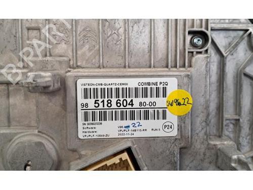 Instrument cluster PEUGEOT 208 II (UB_, UP_, UW_, UJ_) 1.5 BlueHDI 100 | BP24479561C47 