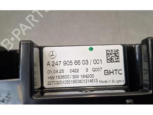 Climate control MERCEDES-BENZ EQB (X243) EQB 250+ (243.602) | BP39230656I5 - Image 3