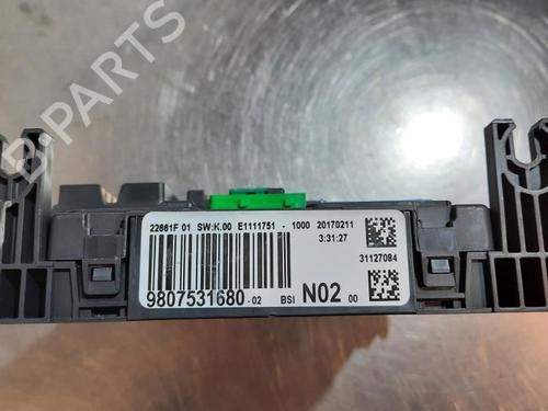 Fuse box PEUGEOT 208 I (CA_, CC_) 1.2 VTI 82 | BP23598450E1 