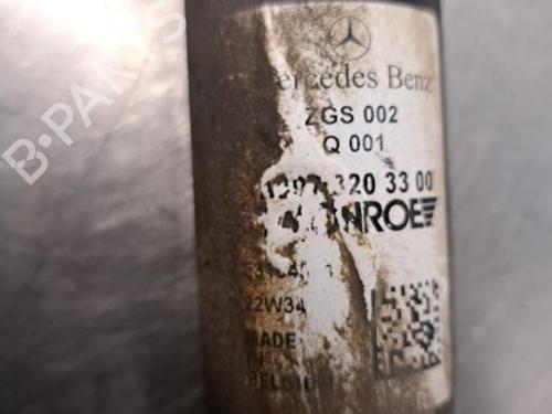 Left rear shock absorber MERCEDES-BENZ SPRINTER 3,5-t Van (B907, B910) 319 CDI All-wheel Drive (907.633, 907.635, 907.637) | BP23621318M18