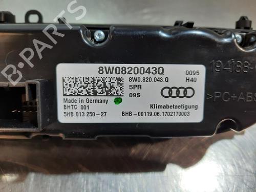 AC-Styringsenhed/Manøvreenhed AUDI A4 B9 Avant (8W5, 8WD) 1.4 TFSI | BP29881729I5 