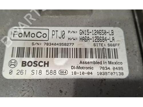 Engine control unit (ECU) FORD FIESTA VII (HJ, HF) 1.0 EcoBoost | BP31655681M57