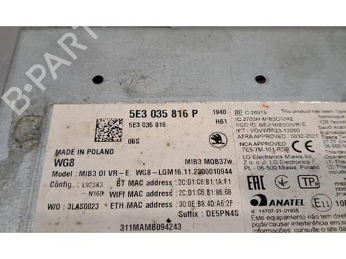 Electronic module SKODA OCTAVIA IV Combi (NX5, PV5) 1.4 TSI iV | BP33132070M83 - Image 6