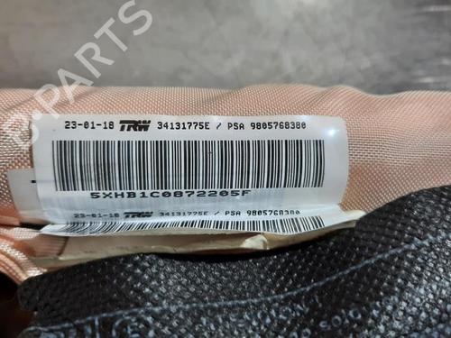 Right curtain airbag PEUGEOT 308 II (LB_, LP_, LW_, LH_, L3_) 1.6 BlueHDi 120 | BP23637777C12 
