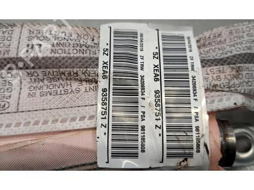 Left curtain airbag CITROËN C3 III Van (SX_, SY_) BlueHDi 100 | BP31347256C11