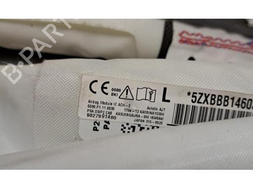Left curtain airbag PEUGEOT 208 II (UB_, UP_, UW_, UJ_) 1.5 BlueHDI 100 | BP23639249C11 