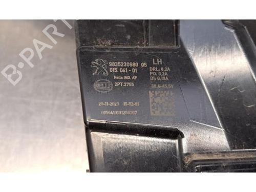 Left daytime light PEUGEOT 308 III (FB_, FH_, FP_, F3_, FM_) Hybrid 225 (F3DGYT, F3DGNH) | BP29493702C104 