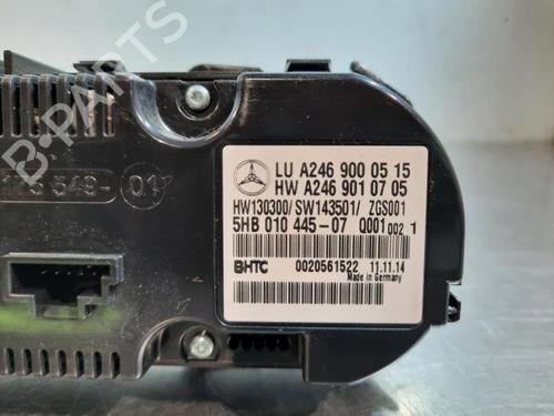 Climate control MERCEDES-BENZ CLA Coupe (C117) CLA 180 CDI / d (117.312) | BP29389185I5 
