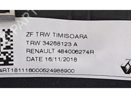 Steering wheel RENAULT CLIO V (B7_) 1.0 TCe 100 (B7MT) | BP39905799C49 - Image 5