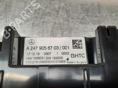 Climate control MERCEDES-BENZ A-CLASS Saloon (V177) AMG A 35 4-matic (177.151) | BP23604404I5 