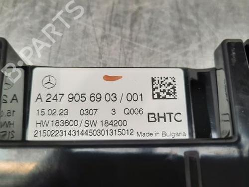Climate control MERCEDES-BENZ CLA (C118) CLA 250 e (118.386) | BP23607173I5