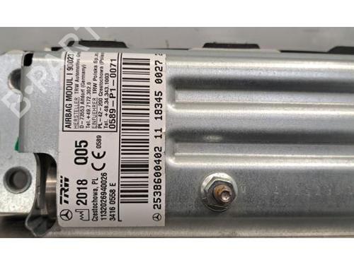 Knee airbag MERCEDES-BENZ C-CLASS (W205) C 200 d (205.007) | BP32376435C50