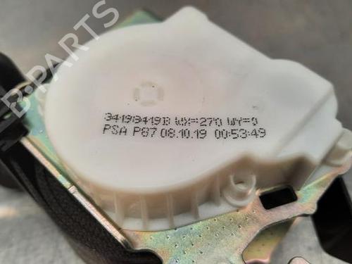 Rear center seatbelt CITROËN BERLINGO (ER_, EC_) 1.5 BlueHDi 100 | BP23611444I27 