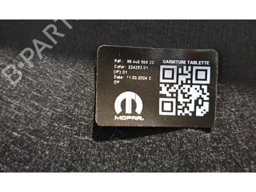 Rear parcel shelf PEUGEOT 308 III (FB_, FH_, FP_, F3_, FM_) PureTech 130 (FPHNSL, FPHNST) | BP31273209C85 