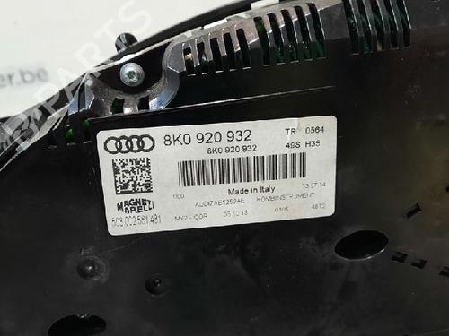 Instrument cluster AUDI A4 B8 (8K2) 2.0 TDI quattro | BP15022273C47 