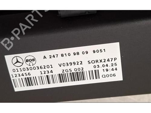 Hattehylde MERCEDES-BENZ EQB (X243) EQB 250+ (243.602) | BP39011300C85 - Image 7