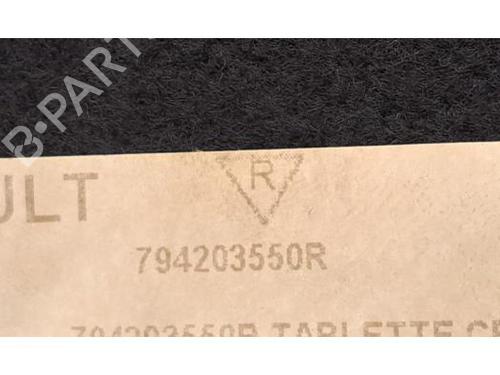 Rear parcel shelf RENAULT CLIO V (B7_) 1.0 TCe 100 (B7MT) | BP39905805C85 - Image 3